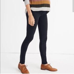 Madewell maternity over the belly skinny jeans lunar wash tencel 25